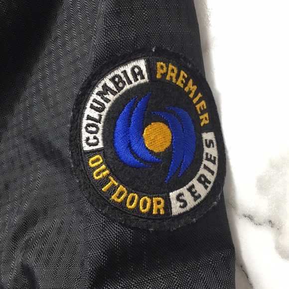 Columbia Premier Outdoor Purple Green Zip Up Snap Hooded Jacket Womens‎ Medium - Picture 13 of 14